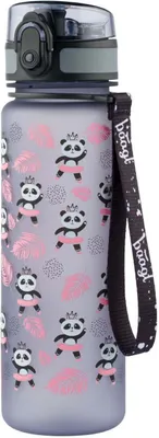 Produktbild von Tritan Trinkflasche Panda, 500 ml