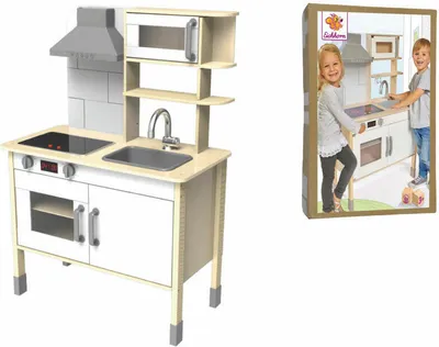 Immagine prodotto di Eichhorn Spielküche, Holzspielzeug, Spielen, Kinder, Lernen, Holz, Haushalt, Kochen, 100002494
