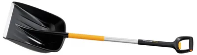 Zdjęcie produktu dla Fiskars 1057188 łopata / kielnia Łopata do śniegu metalowa czarna, pomarańczowa