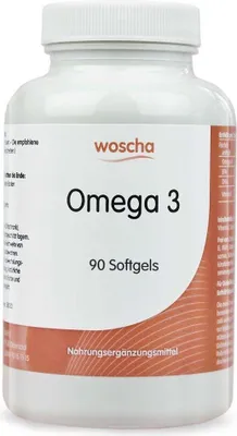 Produktbild von Woscha Omega 3 - 90 Softgels
