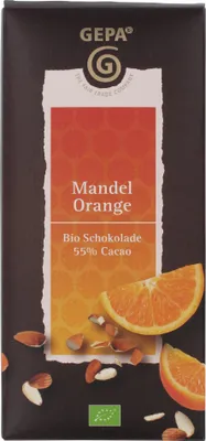 Produktbild von Gepa  Mandel Orange Schokolade (100 g)
