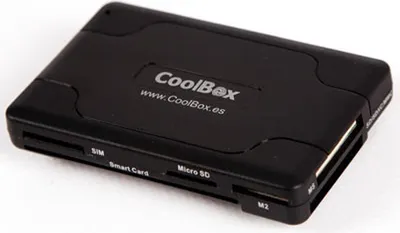 Produktbild von CoolBox Externer Kartenleser CRCOOCRE065A Schwarz