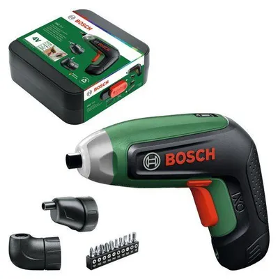 Image de Visseuse sans fil Bosch IXO 8 Basic 06039G4000, avec 10 embouts et boîte de rangement