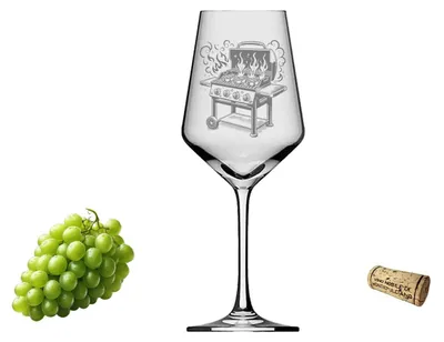 Produktbild von Weinglas 350 ml für Grillpartys und gesellige Abende elegantes spülmaschinenfestes Design