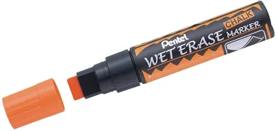 Produktbild von Kreidemarker Weterase 3,5-10,5mm orange Packung mit 12 Stück
