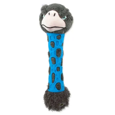 Image de Jouet BeFUN TPR + peluche chiot autruche 38 cm 1 pc