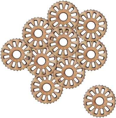 Zdjęcie produktu dla Drewniana ozdoba TRYBIK nr. 8 Decor -10szt