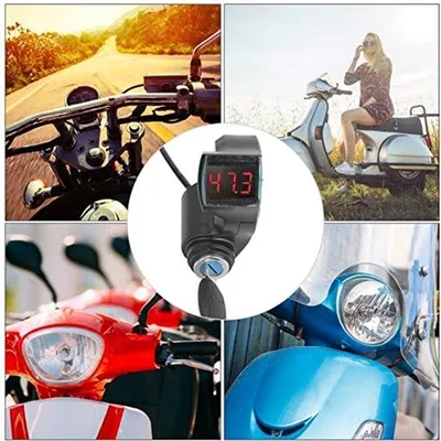 Obrázok produktu pre Elektronický pohon bicykla s indikátorom napätia batérie a poistkou