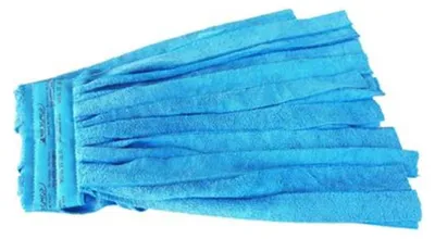 Produktbild von Nasswischmopp blau 250 g Fransen Ultramikrofaser