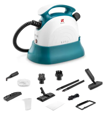 Image de Nettoyeur vapeur Di4, 1500W, pression de 4 bars, réservoir de 1,1 litre, autonomie de 22 minutes, 12 pièces