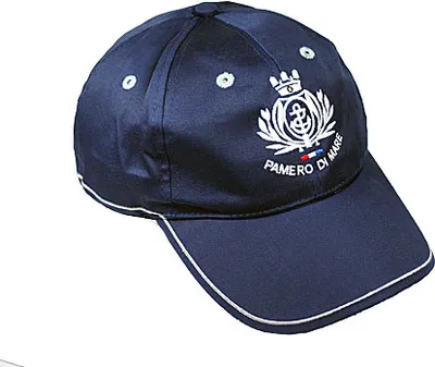 Immagine prodotto di Cappellino da baseball Pamero di Mare con raffinati ricami