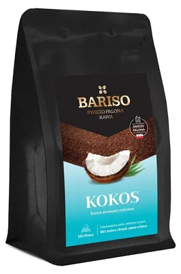 Zdjęcie produktu dla Kawa mielona Bariso Kokos 200g Bacówka