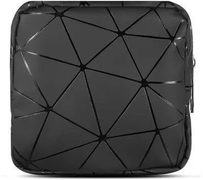 Immagine prodotto di Borsa mestruale nera con cerniera