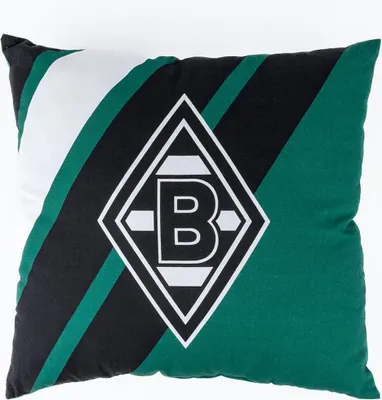 Produktbild von VfL Borussia Mönchengladbach BMG Kissen "Block Stripes"
