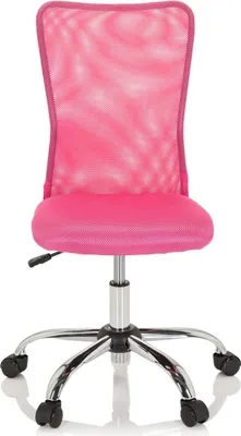 Obrázek produktu pro hjh OFFICE dětská otočná židle KIDDY NET I Dětská kancelářská židle, výškově nastavitelná, bez područek, síťovina