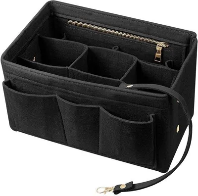 Immagine prodotto di Organizer da borsa Vilten con diversi scomparti, 27x15x16 cm, nero
