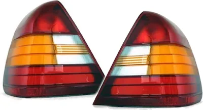 Produktbild von Rückleuchten Set für Mercedes W202 C-KLASSE 93-97 Gelb Rücklichter Heckleuchten