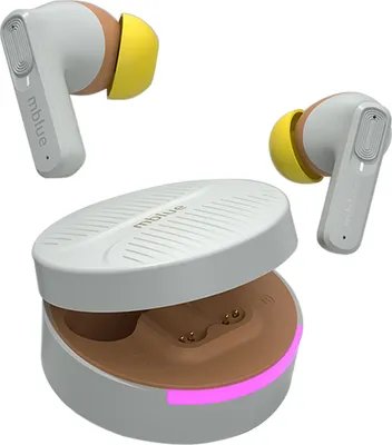 Obrázek produktu pro AR03PRO Bezdrátová sluchátka s potlačením šumu do uší Stereo sluchátka s podporou BT V5.3 Kompaktní sportovní herní sluchátka se dvěma režimy