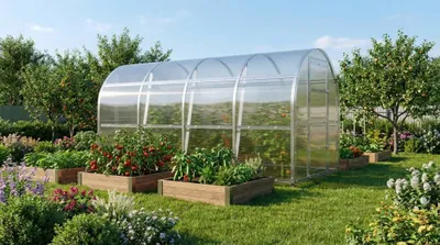 Obrázok produktu pre Oblúkový skleník Frux Slim 2x4 m / 4 mm