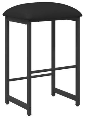 Immagine prodotto di vidaXL Sgabello da bar nero, 40 x 32 x 64 cm, materiale composito di legno