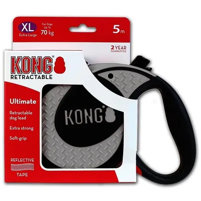 Obrázok produktu pre KONG Retractable Ultimate Grey XL vodítko pre psy