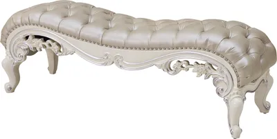 Produktbild von Sitz Polster Bank Polster Sitz Hocker Bank Echtholz Designer Chesterfield