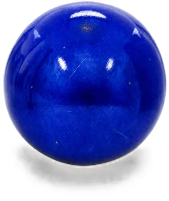 Produktbild von / Keramik Dekokugel 20 cm blau – Gartenkugel Rosenkugel Gartendeko für Garten, Beet, Terrasse und Balkon