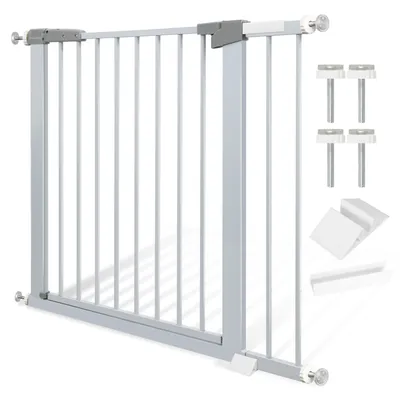 Produktbild von Jopassy Türschutzgitter 90-97cm Türschutzgitter Schutzgitter ohne Bohren für Hunde Katzen Treppenschutzgitter