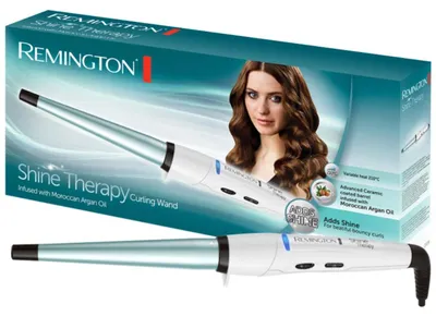 Produktbild von Remington CI53W, Lockenstab, Warm, 210 °C, 30 s, Türkis, Weiß, 1,8 m