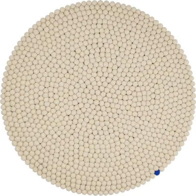 Produktbild von Big One Filzkugelteppich Rund ø 250 cm Beige