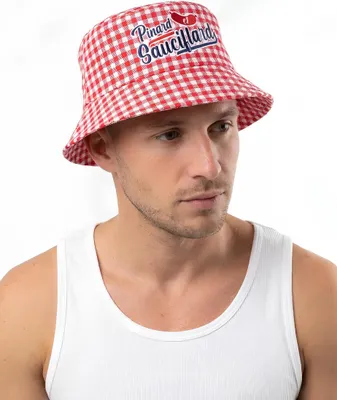 Immagine prodotto di Cappello da pescatore Salsiccia + vino per adulti - Taglia unica