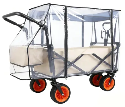 Zdjęcie produktu dla Calenxy Pokrowiec przeciwdeszczowy na wózek 115x75x51 cm