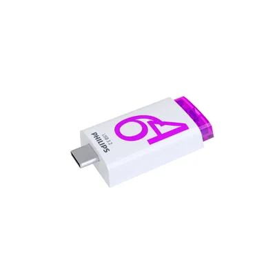 Obrázok produktu pre Philips USB 3.2 64GB Click Series Gen 1 USB-C