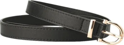 Zdjęcie produktu dla Stylowy Czarny Pasek Simple - Idealny Dodatek do Twojej Stylizacji KP12616