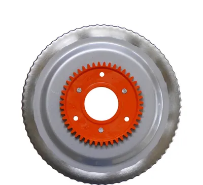 Produktbild von Ritter Standard Schinken-/Aufschnittmesser mit orangenem Zahnrad, Hobelmesser, Orange, Edelstahl, Edelstahl
