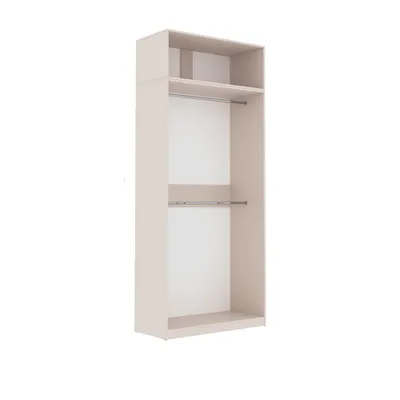 Produktbild von Marmex Kleiderschrank mit aufsatz TRES 01/1N Cashmere 100x246x51 cm