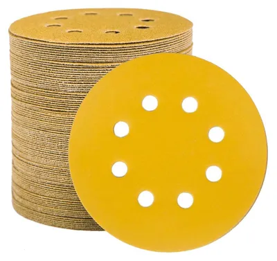 Produktbild von Schleifpapier Klett 125mm 220er Körnung 8 Loch für Exzenterschleifer 100 Stück