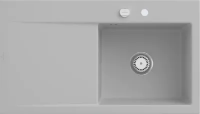 Produktbild von Villeroy & Boch Keramikspüle 335102SM, Subway Style 50 Einbauspüle - inkl.