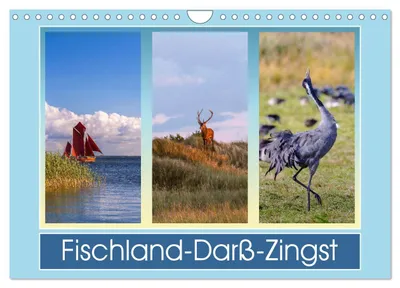 Produktbild von Fischland-Darß-Zingst (Wandkalender 2027 DIN A4 quer), CALVENDO Monatskalender