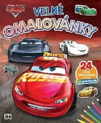 Obrázok produktu pre Autá - Veľké omaľovánky