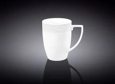 Immagine prodotto di Tazze in porcellana Wilmax 350 ml, bianche, set da 2 � WL-880108/2C