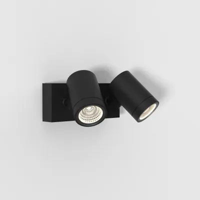 Image de Spot LED extérieur ASTRO Bayville Twin Spot 16,4W 3000K noir