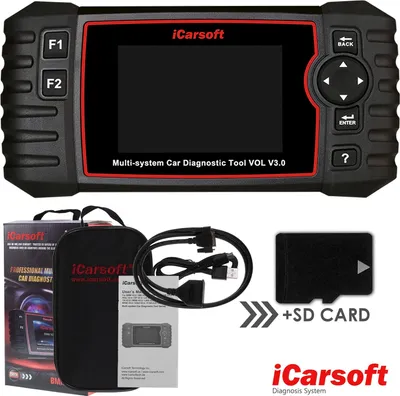 Produktbild von DIAGNOSEGERÄT iCARSOFT VOL V3.0 OBD-2 Scanner für Volvo & Saab inkl. deutsche Updates