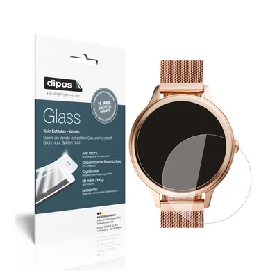 Produktbild von 1x Schutzfolie für Fossil Gen 5E (44mm) - Anti-Shock 9H Folie dipos Glass Kunststoffglas