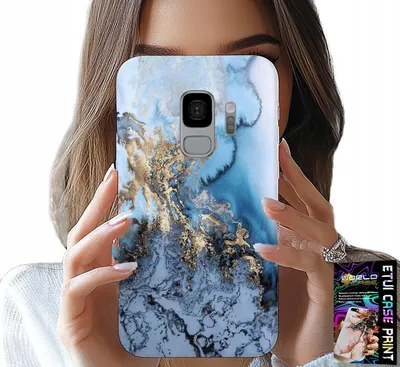 Produktbild von Fall Für Samsung Galaxy S9 - Frauen Marmor Design + Film