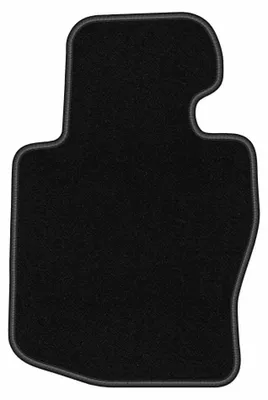 Immagine prodotto di Tappetino guidatore in moquette per BMW 4 F36 2014-2021 (Coupe/cabrio xdrive) – 1 pezzo, nero, su misura – Wielganizator BASIC
