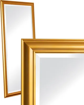 Produktbild von Wandspiegel Schlicht Gold 180x80 cm Landhaus-Stil XL Ganzkörperspiegel