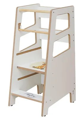 Imagen del producto de Silla para aprender a usar el orinal para niños, con barandilla de seguridad