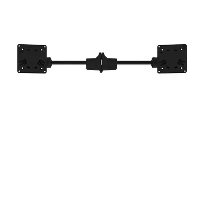 Produktbild von R-Go Tools R-Go Smartbar fur Zepher und Caparo, Flachbildschirm-Montagearm, Schwarz, Aluminium, 8 kg, 75 x 75,100 x 100 mm, 66 cm (26")