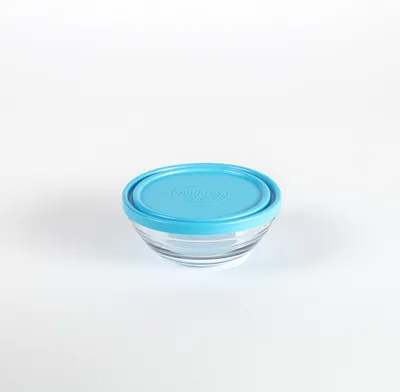 Image de Freshbox - Boite de conservation ronde couvercle bleu 50cl